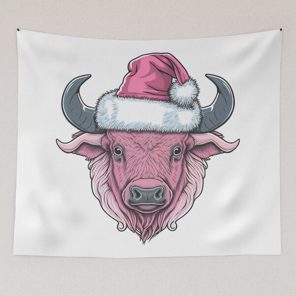 Item preview, Christmas Buffalo, Holiday Xmas, Funny Buffalo Christmas designed and sold by T-Shirt-Depot.