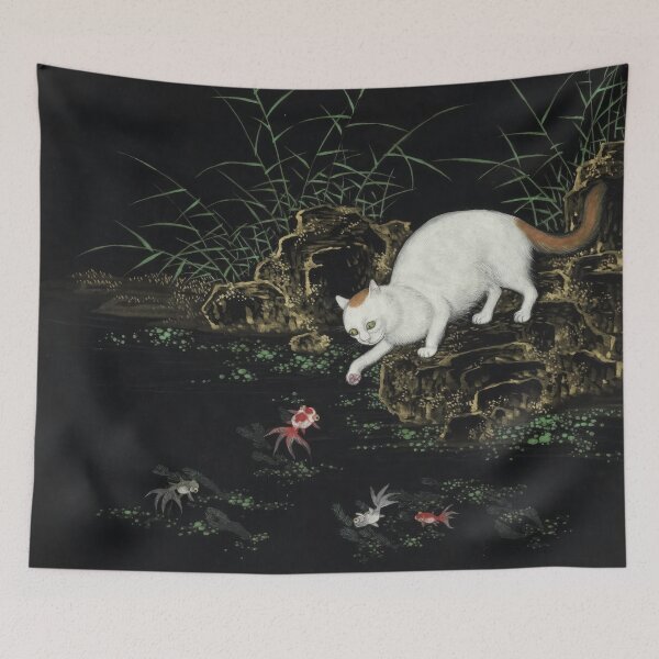 Item preview,  Shen Zhenlin - Cats and Butterflies of Longevity designed and sold by Onodera.