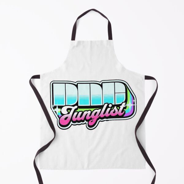 Item preview, DNB - Junglist Y2K Rainbow Drop Shadow (pink/blue) designed and sold by Discothreadz.