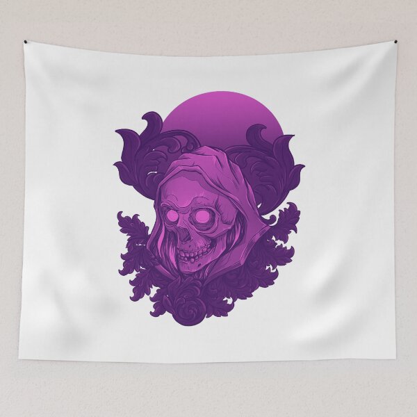 Item preview, Hooded Enigma Skull designed and sold by PVSKI.