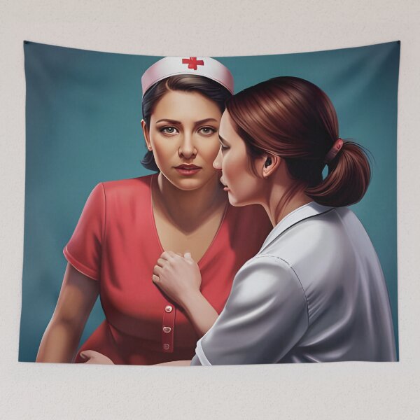 Item preview, Nurses Caring designed and sold by Colin Bentham.