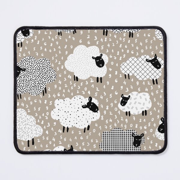 Item preview, count the sheep to sleep  - beige designed and sold by RenattaZare.
