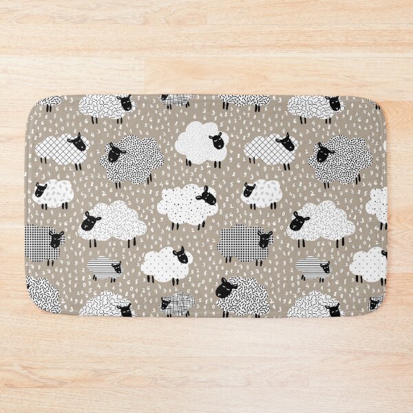 Item preview, count the sheep to sleep  - beige designed and sold by RenattaZare.