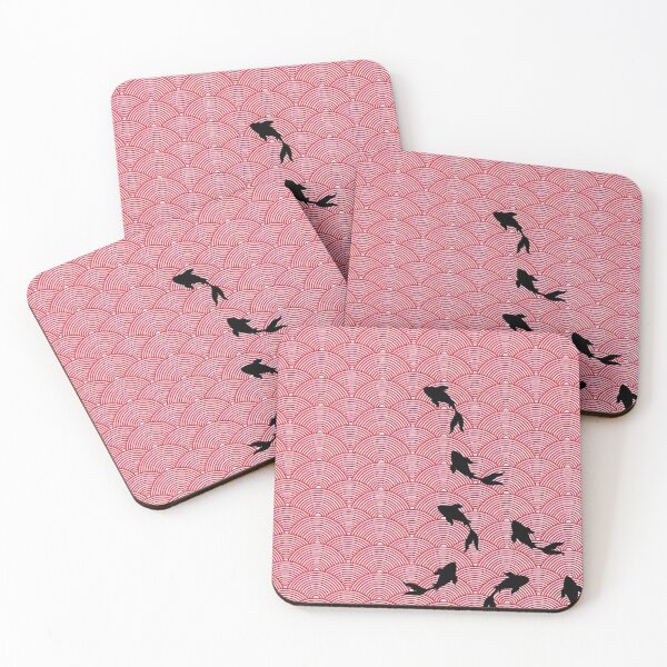 Item preview, Koi Seigaiha Pattern designed and sold by JapaneseRising.