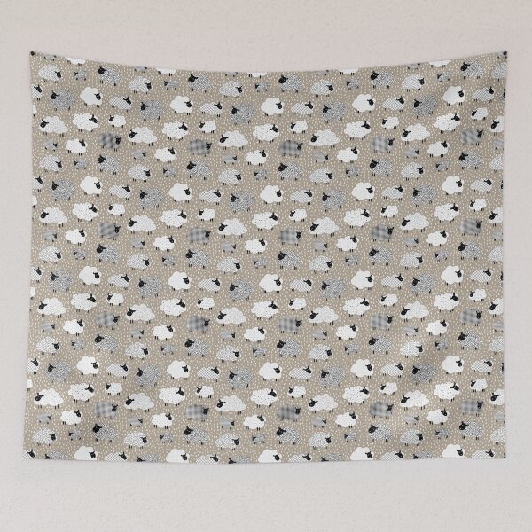 Item preview, count the sheep to sleep  - beige designed and sold by RenattaZare.