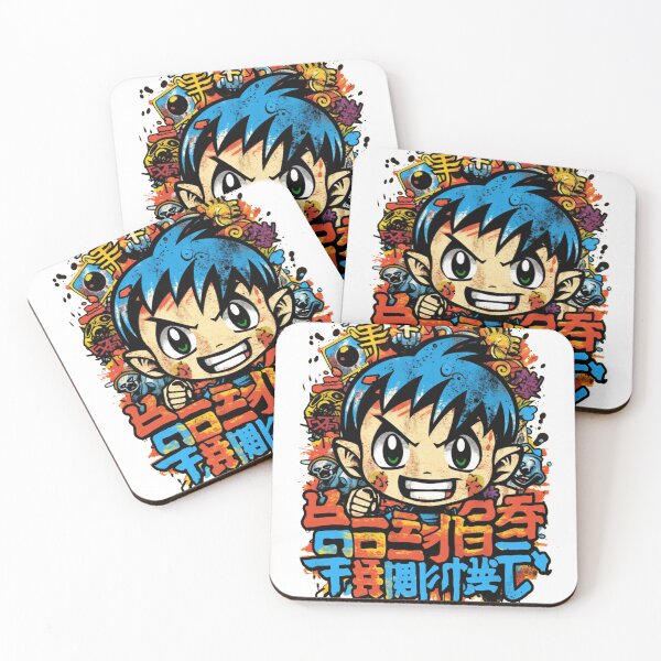 Item preview, Funny Cartoon (Demon boy) - Playful cartoon illustrations, Joyful and fun design designed and sold by R-RHAPSODY.