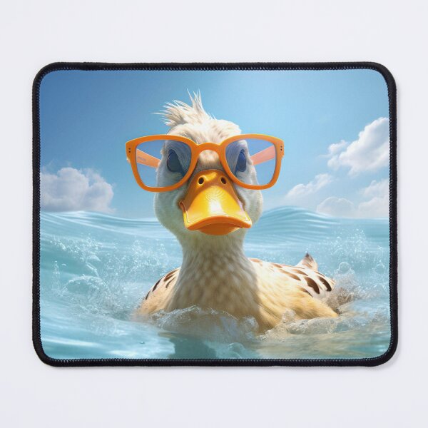 Item preview, Duck with glasses designed and sold by Malomiau.