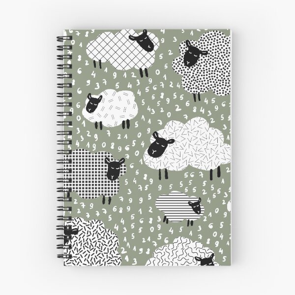 Item preview, count the sheep to sleep  - sage green designed and sold by RenattaZare.