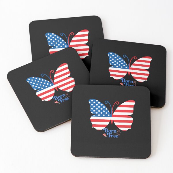 Item preview, Born Free | Live-Fully Patriotic 4th July Design 1 designed and sold by live-fully.