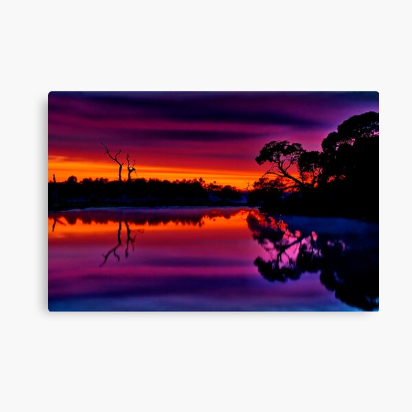 "Misty Magical Morning" Canvas Print