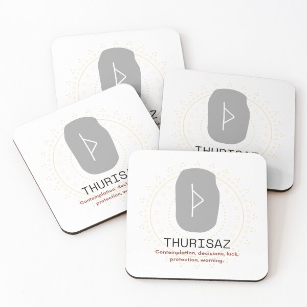 Item preview,  Thurisaz - The Thorn Rune designed and sold by WrenCemetery.