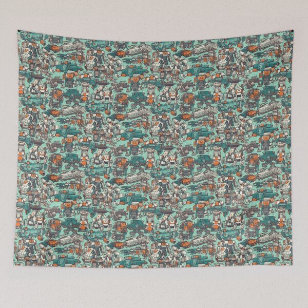 Item preview, Seamless Anime Style Pattern designed and sold by xplorecolour.