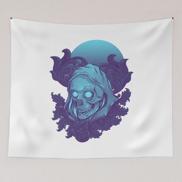 Item preview, Hooded Enigma Skull designed and sold by PVSKI.