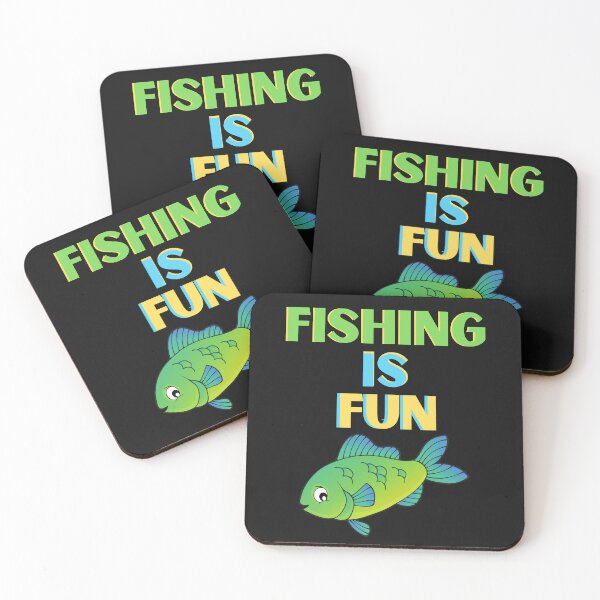 Item preview, FISHING IS FUN designed and sold by Kezmich Works.