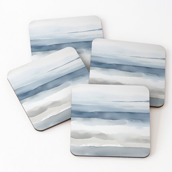 Item preview, Abstract Indigo Blue Seascape  designed and sold by trajeado14.
