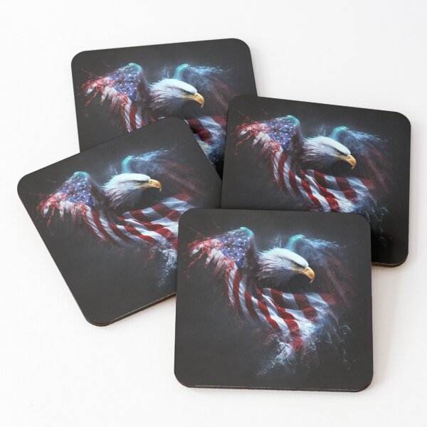 Item preview, American Eagle & Flag designed and sold by Jades-Corner.