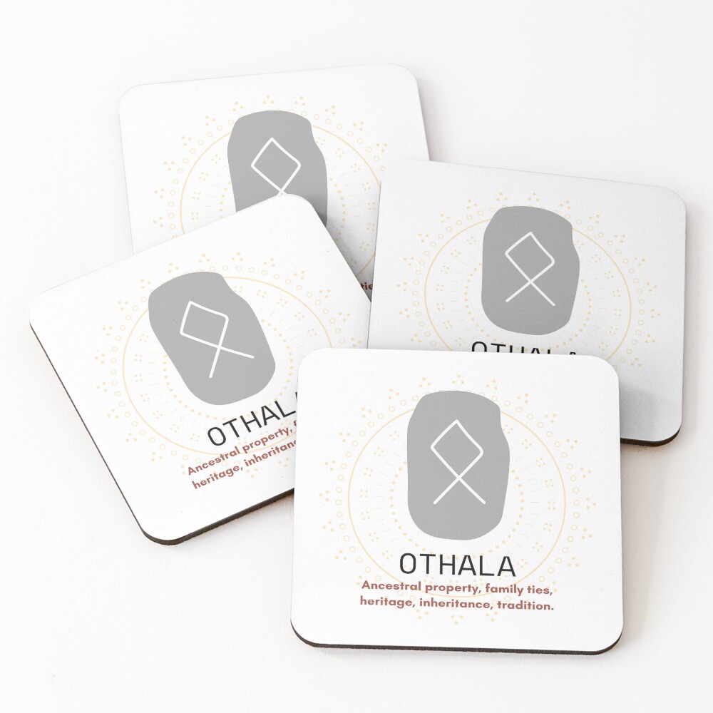 Item preview, Coasters (Set of 4) designed and sold by WrenCemetery.