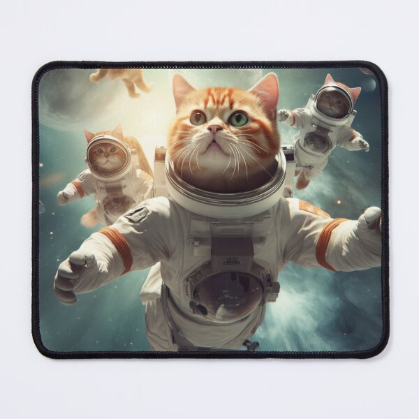 Item preview, cute cats in space designed and sold by densok.