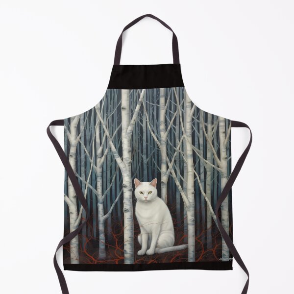 Item preview, cat and forest designed and sold by waterstonehome.