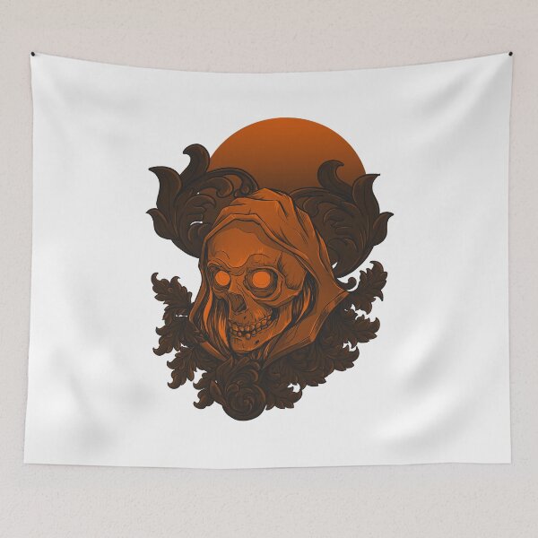 Item preview, Hooded Enigma Skull designed and sold by PVSKI.