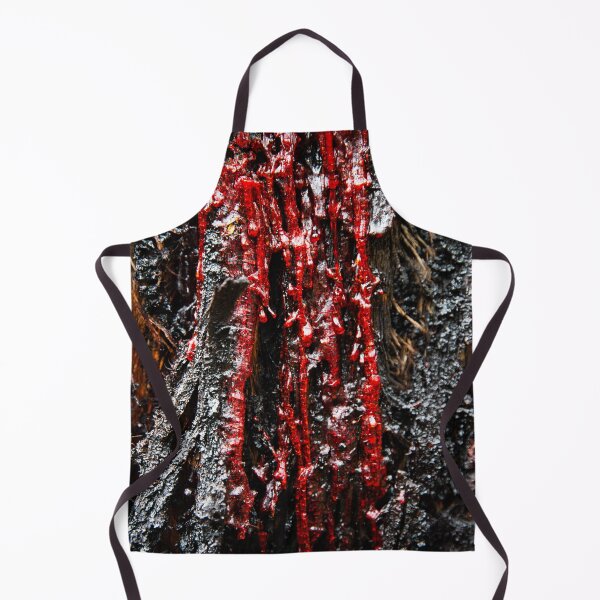 Item preview, Burnt forest tree with red sap abstract texture designed and sold by visualsensation.