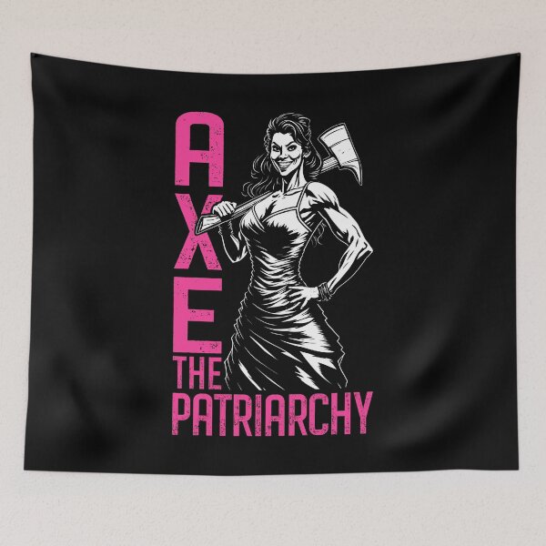 Item preview, Axe Hex The Patriarchy Funny Feminist Hatchet Woman designed and sold by GrandeDuc.
