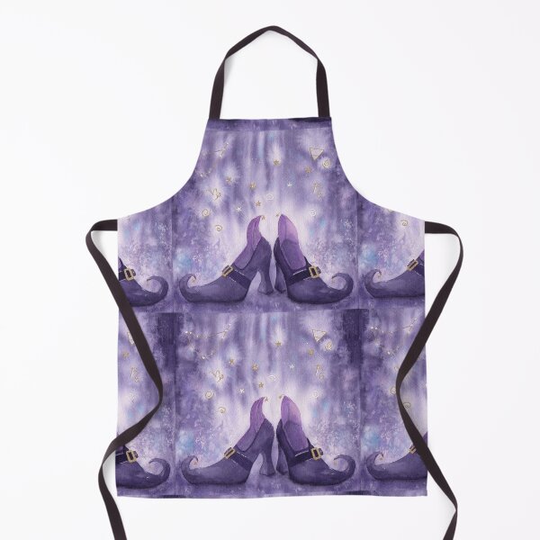 Item preview, New Shoes Rising in Capricorn purple shades watercolor designed and sold by Tezoodle Art.