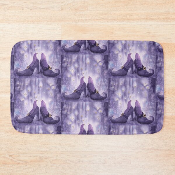 Item preview, New Shoes Rising in Capricorn purple shades watercolor designed and sold by Tezoodle Art.