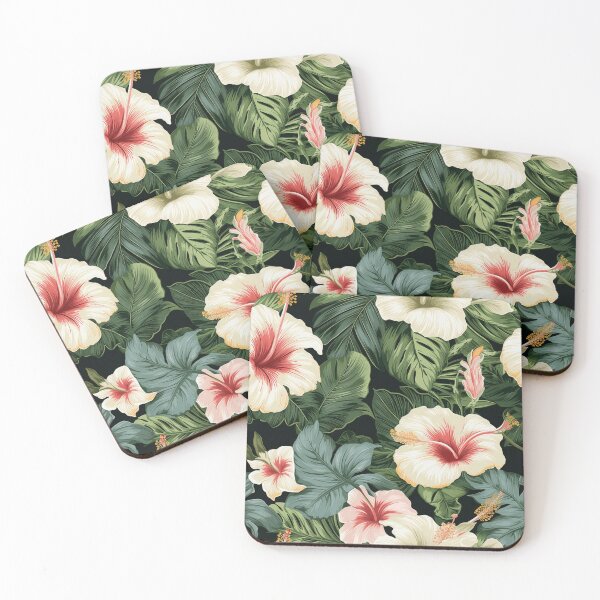 Aperçu de l'œuvre Modèle de jardin d'hibiscus créée et vendue par StudioRedKoala.