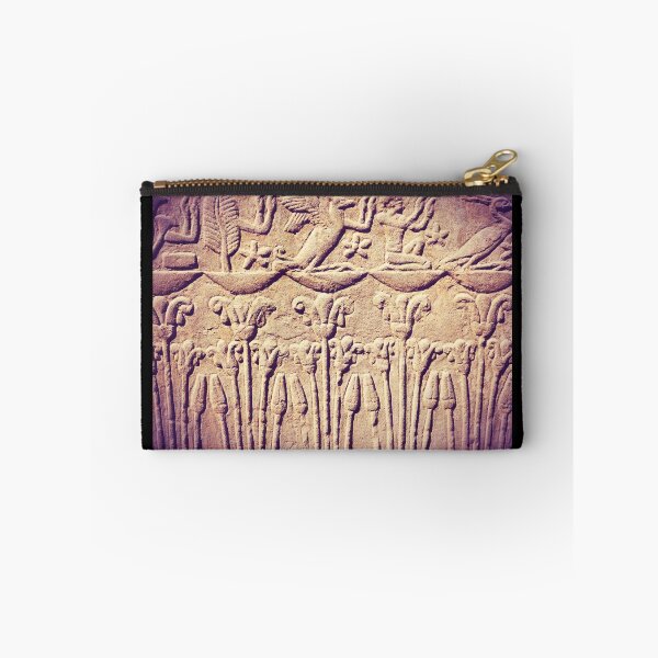Item preview, lotus flowers and Egyptian symbols, Karnak temple, Luxor, ancient Egypt photography, Egyptian temples designed and sold by art-of-egypt.