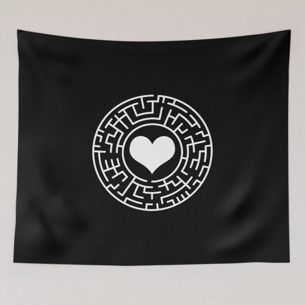 Item preview, Heart in a maze. Enter my heart designed and sold by Wojtgor.