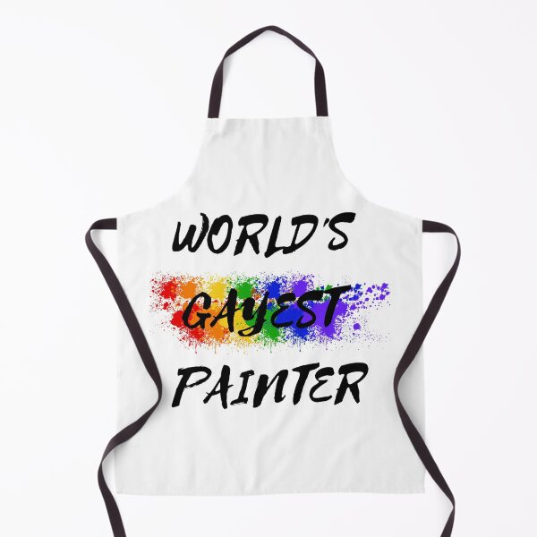 Item preview, World's Gayest Painter designed and sold by LuckyKermit.