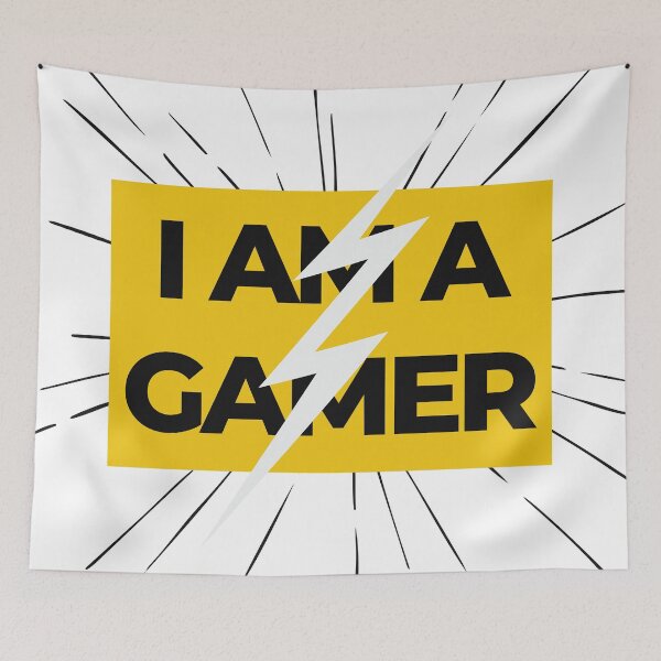 Item preview, Unleash Your Inner Gamer: Dive into the World of Gaming with 'I Am a Gamer' Design designed and sold by magicalshops.