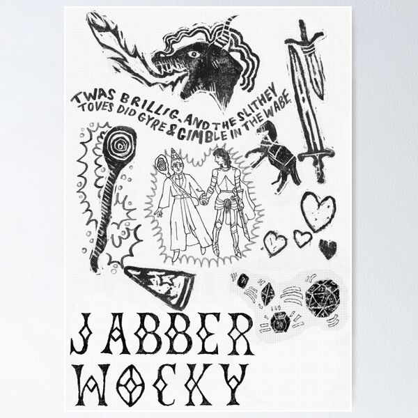 Item preview, JABBERWOCKY  designed and sold by georgialameart.