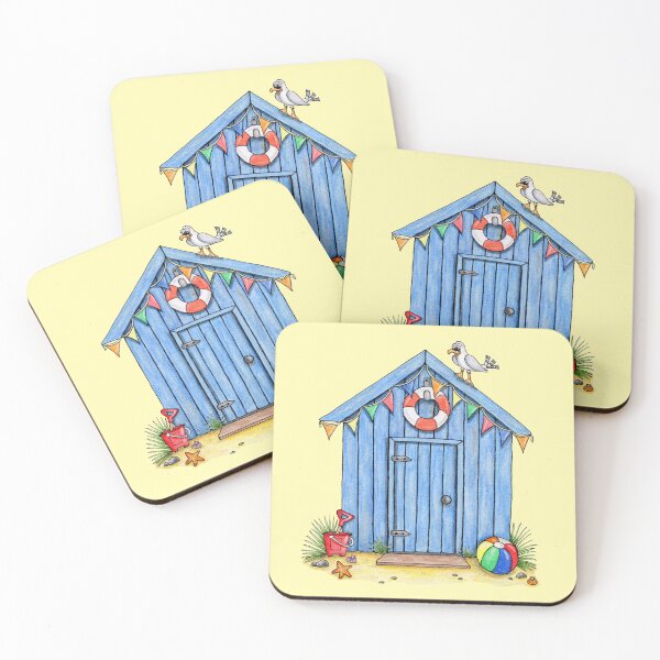 Item preview, Beach Hut  designed and sold by meldelcrafts.