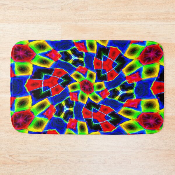 Item preview, Colorful Neon Flower designed and sold by Patternflower.