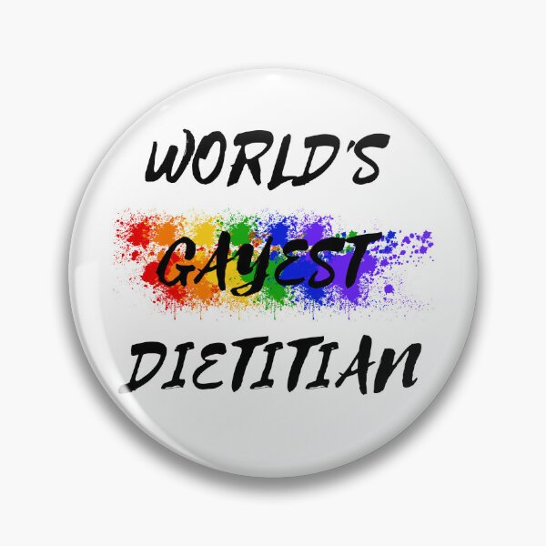 Item preview, World's Gayest Dietitian designed and sold by LuckyKermit.