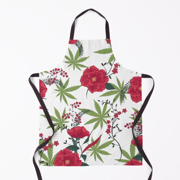 Item preview, Rose-Marijuana Floral Pattern designed and sold by Harsh Katariya.