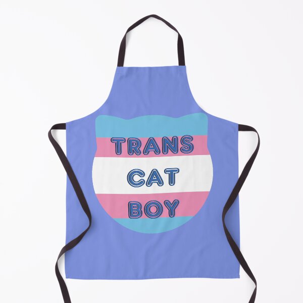 Item preview, Trans Cat Boy Transgender Flag With Cat Ears Design designed and sold by nhitori.
