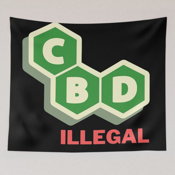 Artikelvorschau, CBD illegal entworfen und verkauft von Harsh Katariya.