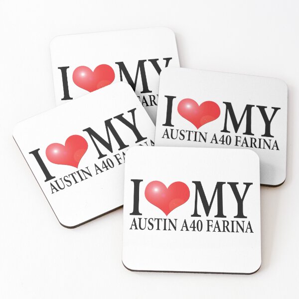 Item preview, I LOVE MY AUSTIN A40 FARINA designed and sold by OldClassicCar.