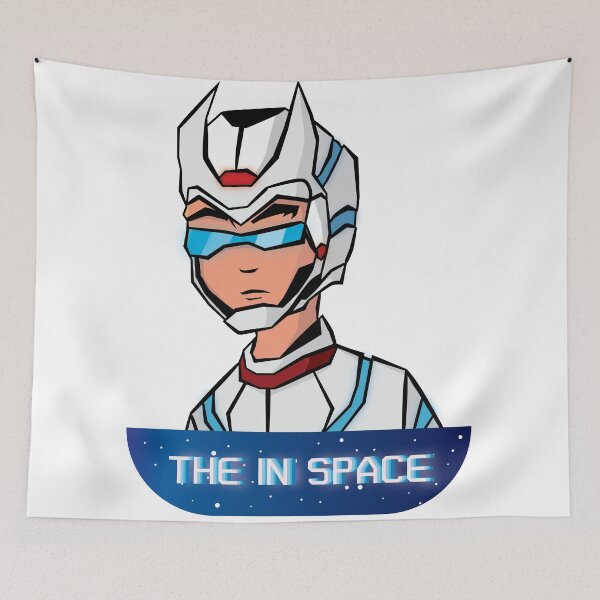 Item preview, Super Heroes the in space Cartoon Drawing  designed and sold by KimierArt.