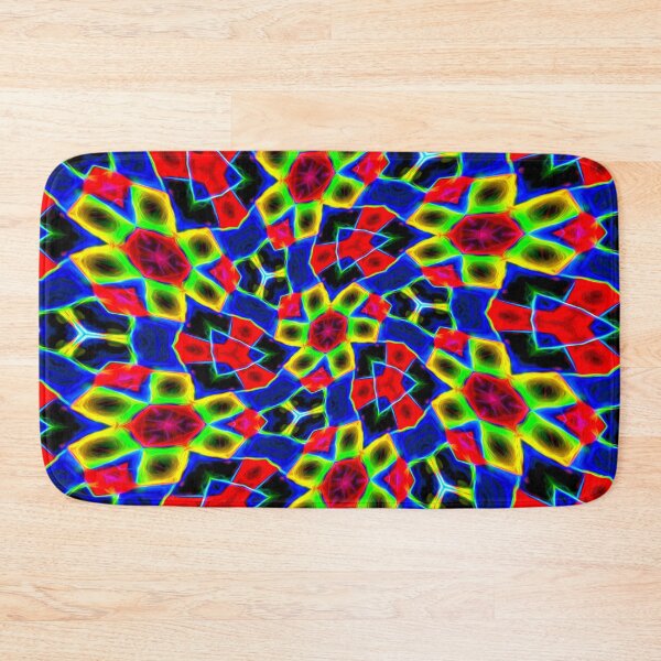 Item preview, Colorful Neon Flower designed and sold by Patternflower.
