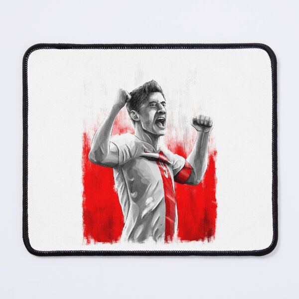 Item preview, Robert Lewandowski Poland Football Artwork designed and sold by barrymasterson.