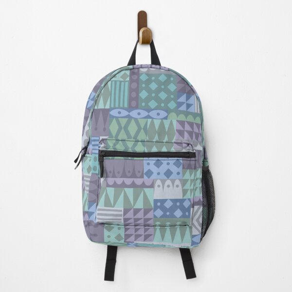 Item preview, Sea Glass - Blocks - Geometric Playground - Vibrant Modern Quilt - shw1027 a designed and sold by Shiny Happy World.