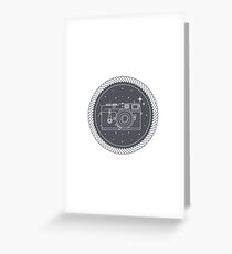 Camera with stars Greeting Card