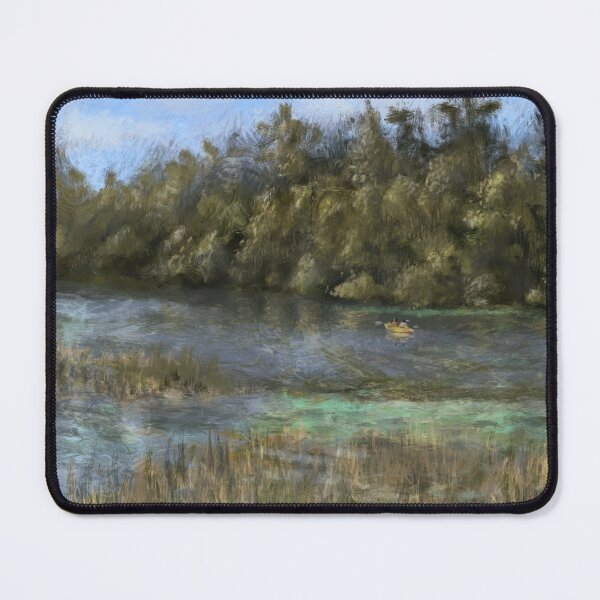 Item preview, Kayak On The Rainbow River designed and sold by TheArtCave.
