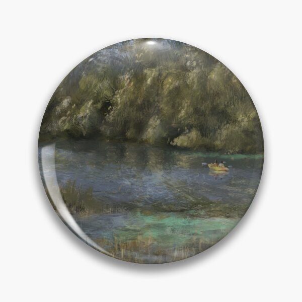 Item preview, Kayak On The Rainbow River designed and sold by TheArtCave.