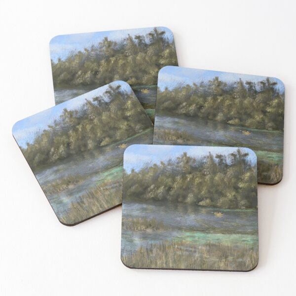 Item preview, Kayak On The Rainbow River designed and sold by TheArtCave.