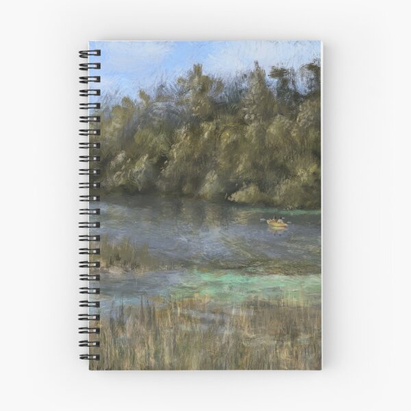 Item preview, Kayak On The Rainbow River designed and sold by TheArtCave.